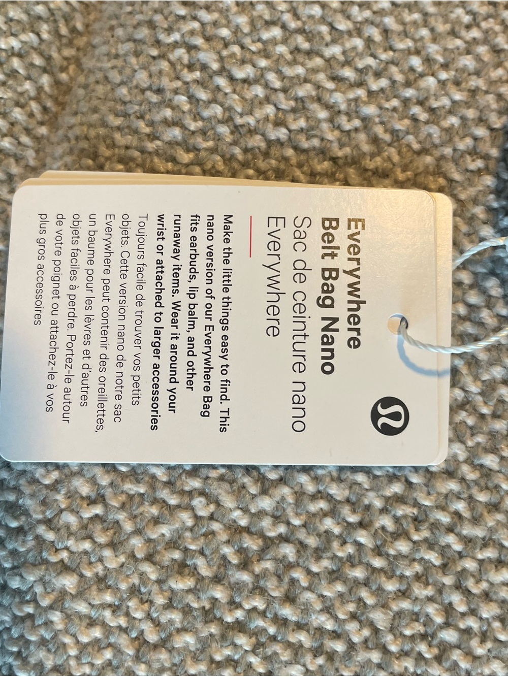 Lululemon Everywhere Belt Bag Nano - Deco Pink - Picture 4 of 8